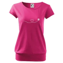 Dráha letu včely - srdce