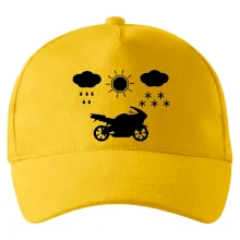 Motorkář za každého počasí - silnice