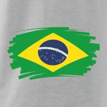 Brazílie vlajka štětkou