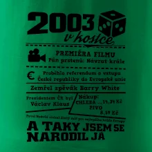 2003 v kostce
