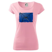 Stožár vysokého napětí zespodu