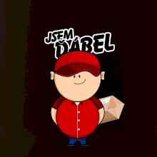 Jsem ďábel doručovatel červený