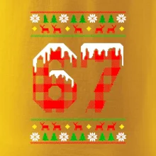 67 vánoční motiv