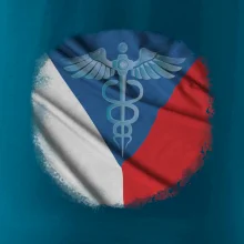 Hrdinové zdravotnictví - Česká vlajka (Pecka design)