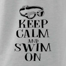Keep calm and swim on
