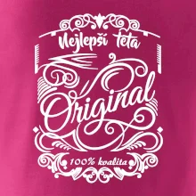 Vintage nejlepší teta 100% kvalita