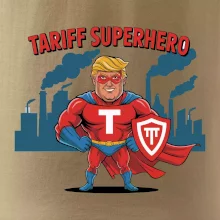 Tariff Superhero Trump Tariff Superhero Trump