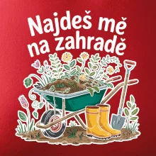 Najdeš mě na zahradě - kolečko