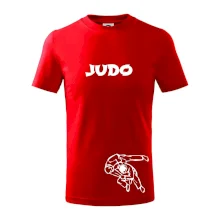 Judo nápis + postavy