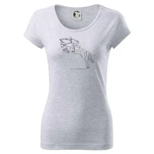 Jízda na koni jedním tahem