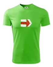 Párová turistická značka červená