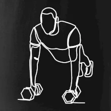 Trenér fitness jedním tahem