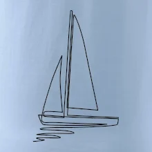 Plachetnice jedním tahem