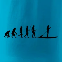 Evoluce paddleboard žena