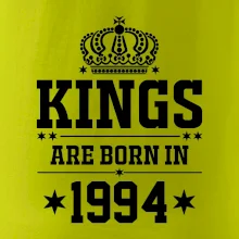 Kings are born in 1994