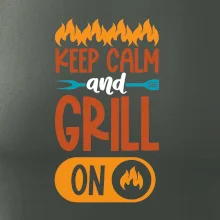 Keep calm and grill on Keep calm and grill on