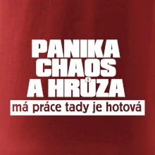 Panika, chaos a hrůza