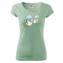 Čáp čekáme miminko - kluk