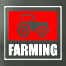 Farming traktor logo