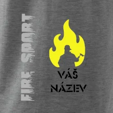 Hasiči - oheň - Váš název - Prso + záda