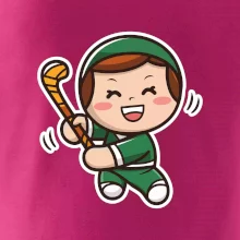 Ikona pozemní hokej kluk / holka