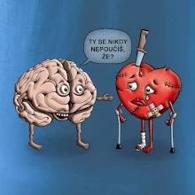 Mozek a srdce - poučení (Hana-creative)