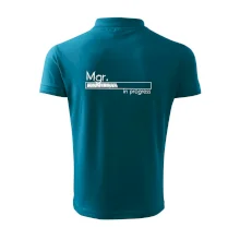 In progress titul Mgr.  magistr / magistra