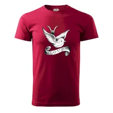 Love holubice - kreslená