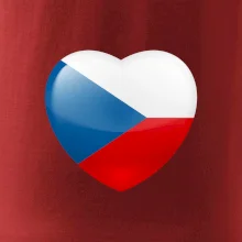 České srdce - vlajka