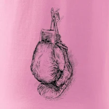 Boxerské rukavice kreslené na výšku