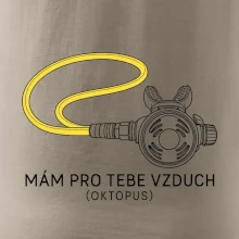Mám pro tebe vzduch záložní regulátor se žlutou hadicí