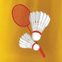 Badminton - pálka a košík