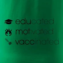 Educated motivated vaccinated