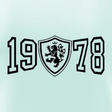Narozeninový motiv - znak - 1978