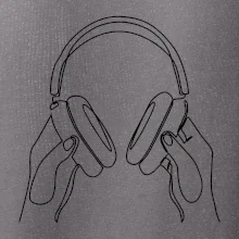 Sluchátka  jedním tahem