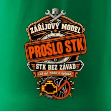 Záříjový model -  stk bez závad