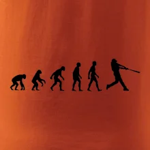 Evoluce baseball pálkař odpal
