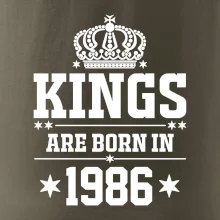 Kings are born in 1986