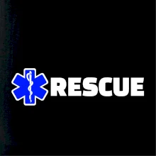 Kšiltovka RESCUE hvězda života