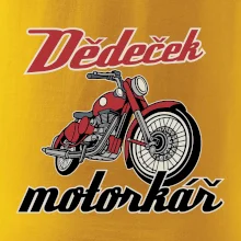 Dědeček motorkář