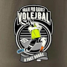 Hraju pro radost volejbal a fakt dobře
