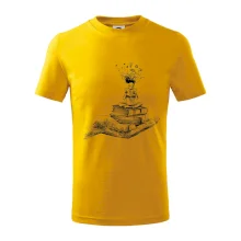 Čtenář - ruka kreslená