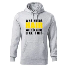 Who Needs Hair With A Body Like This