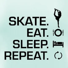 Eat sleep skate - lední bruslení
