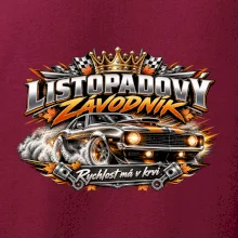 Listopadový závodník rychlost má v krvi
