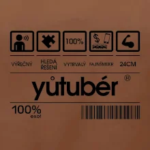 Čárový kód - youtuber