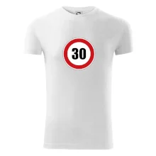 Dopravní značka - omezení rychlosti 30