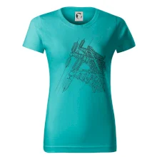 Nákres stožáru vysokého napětí