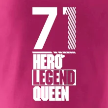 Hero, Legend, Queen 1971