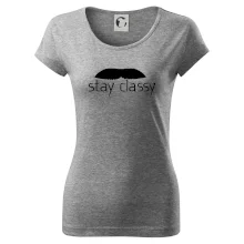 Stay Classy - mustache